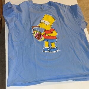 Blue BART Simpson T-Shirt
